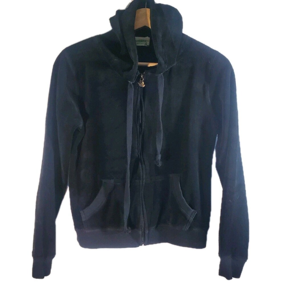 Dream Out Loud Selena Gomez Peace Velvet‎ Zip Hoodie L Juniors